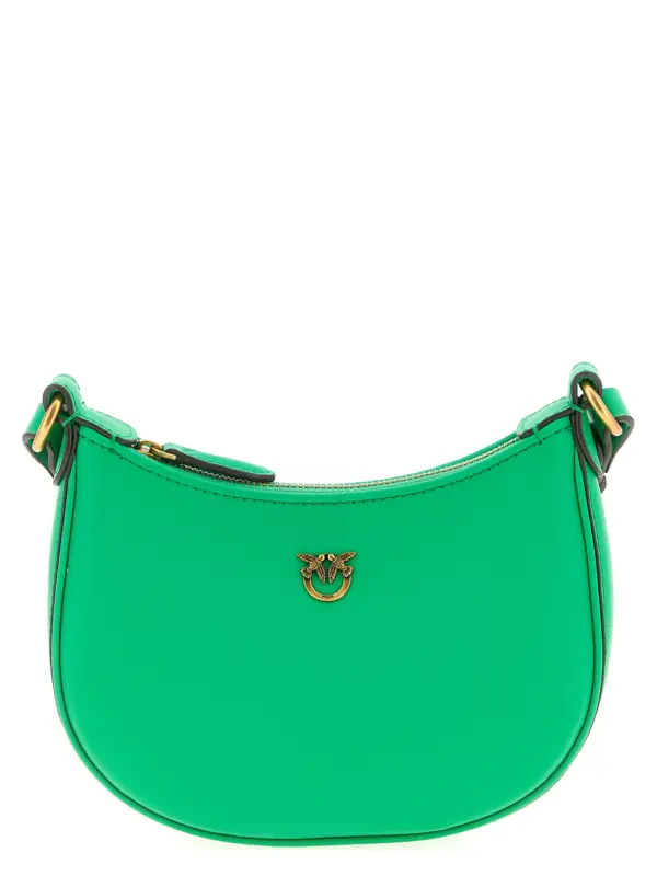 'Baby Half Moon' shoulder bag PINKO Green