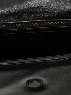 'Love Bag Box' shoulder bag 100% calfskin leather (Bos Taurus) PINKO Black