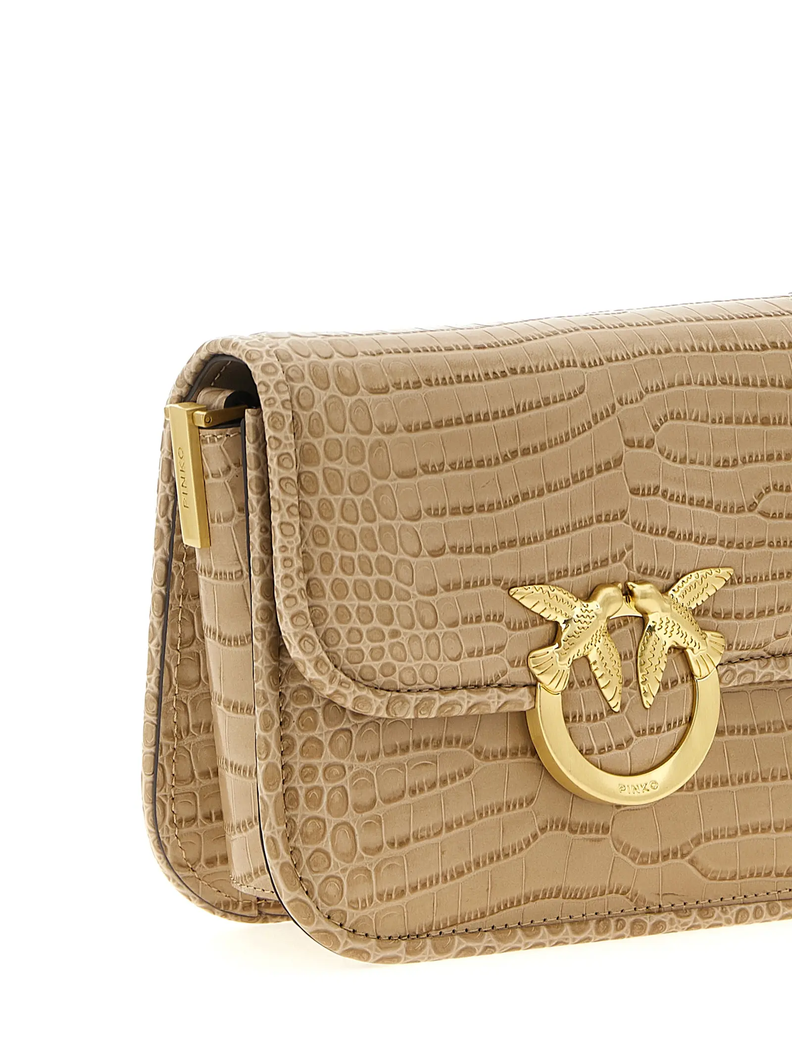 Міні сумка через плече Love Bag Box Pinko Бежева 3 'Love Bag Box' mini shoulder bag Woman PINKO Beige