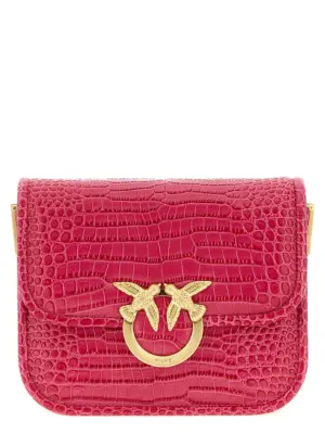 'Love Bag Box' mini shoulder bag PINKO Fuchsia