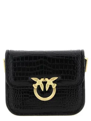 'Love Bag Box' mini shoulder bag PINKO Black