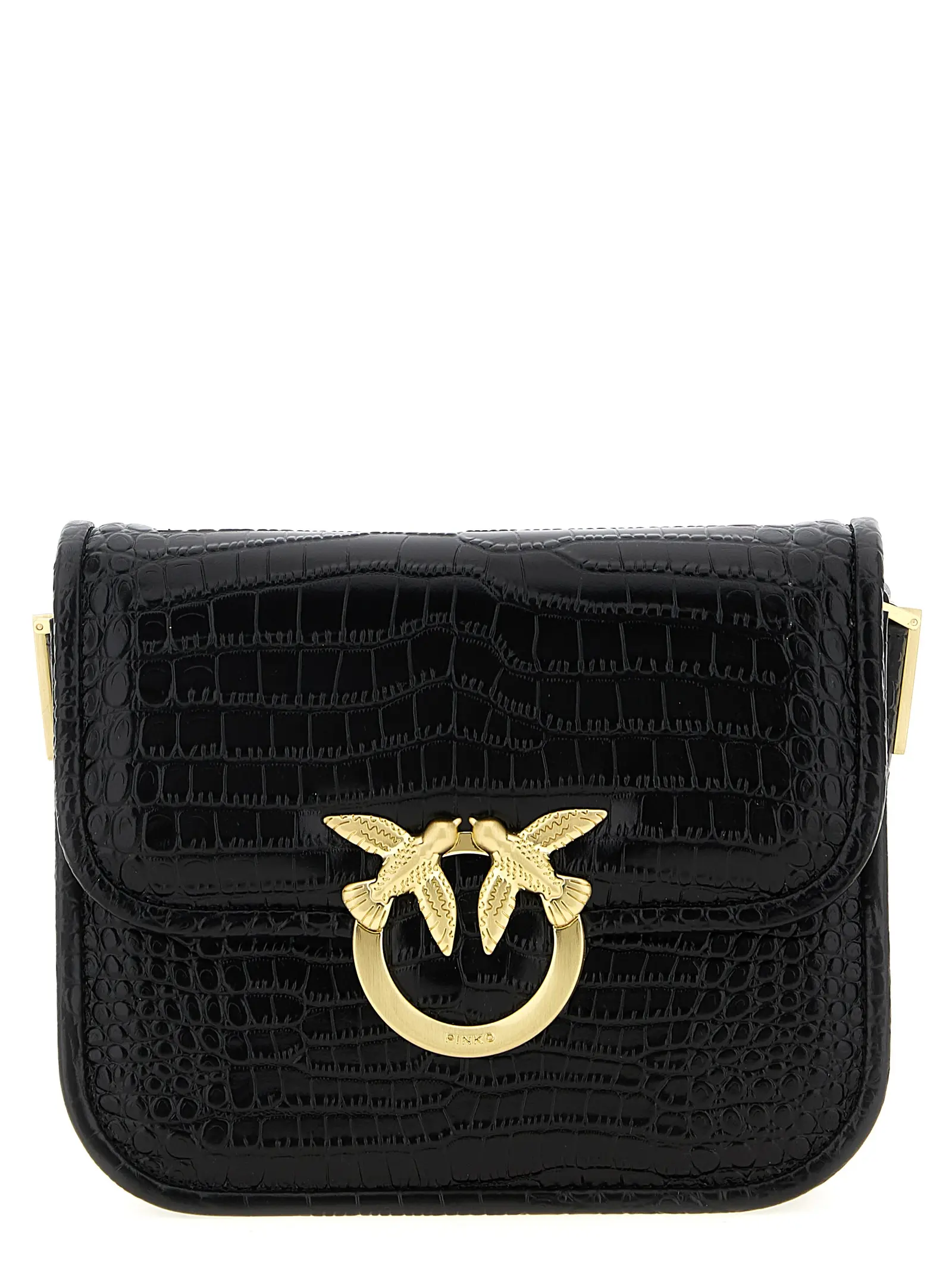 Міні сумка через плече Love Bag Box Pinko Чорна 1 'Love Bag Box' mini shoulder bag PINKO Black