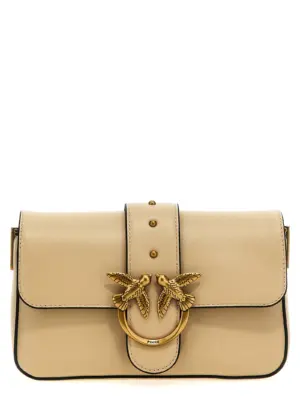 'Love One Mini' crossbody bag PINKO Beige