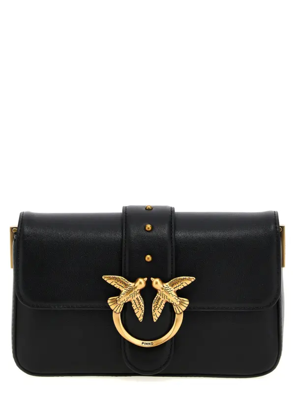 'Love One mini' crossbody bag PINKO Black