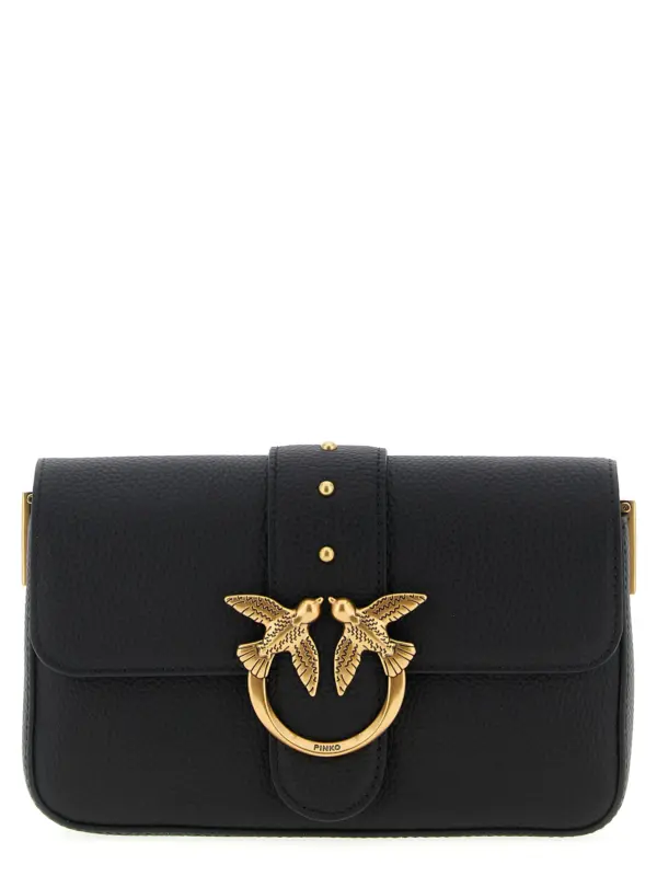 'Love One Mini' crossbody bag PINKO Black