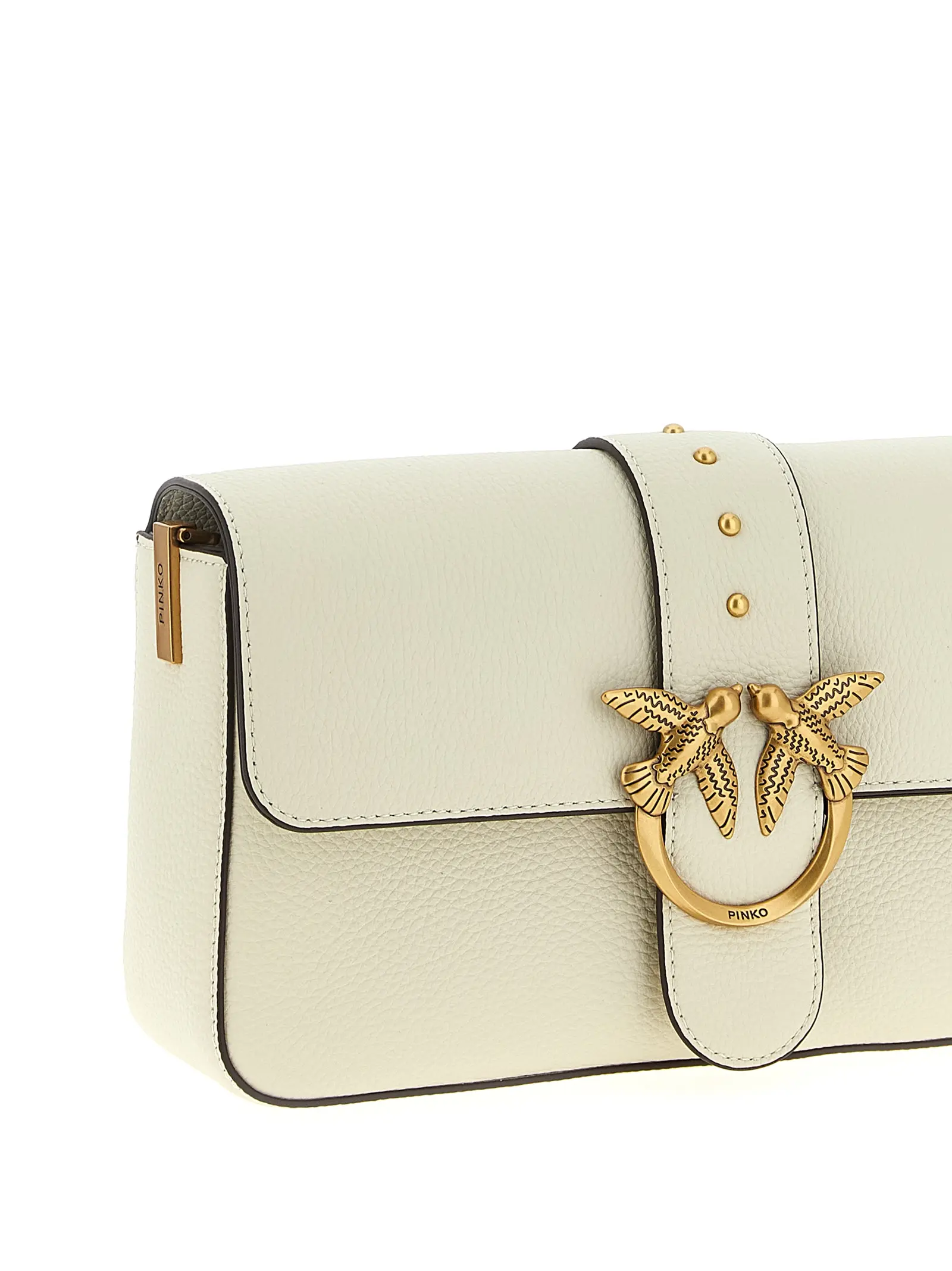 Сумка крос-боді Love One Classic Pinko Біла 4 'Love One Classic' crossbody bag 100% goat leather (Capra Hircus Hircus) PINKO White