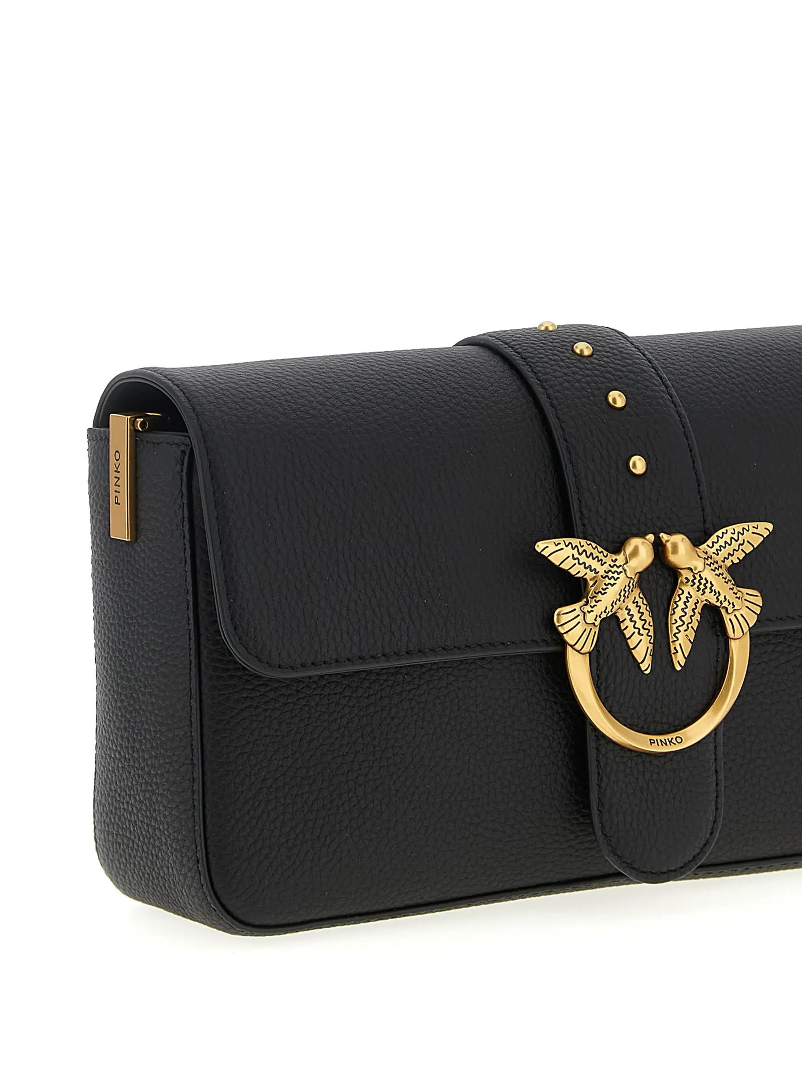 Сумка крос-боді Love One Classic Pinko Чорна 4 'Love One Classic' crossbody bag 100% goat leather (Capra Hircus Hircus) PINKO Black