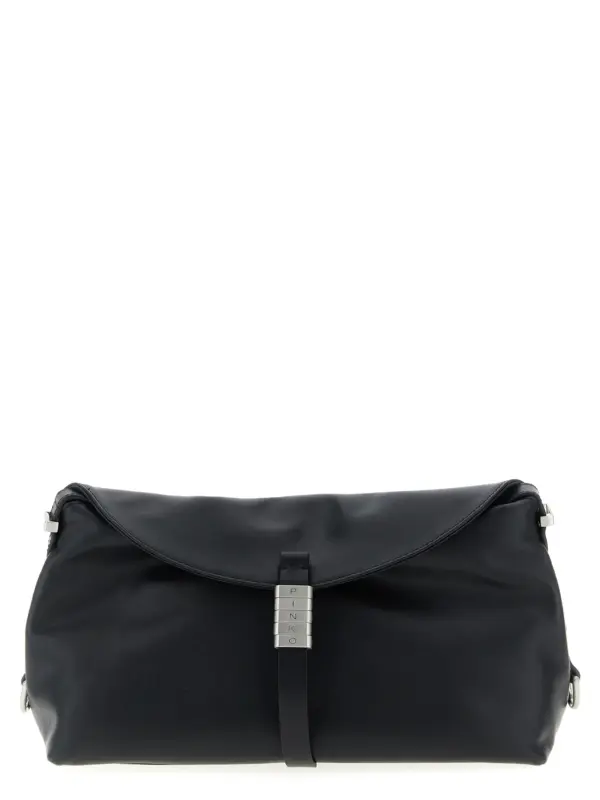 'Saddle Baguette' shoulder bag PINKO Black