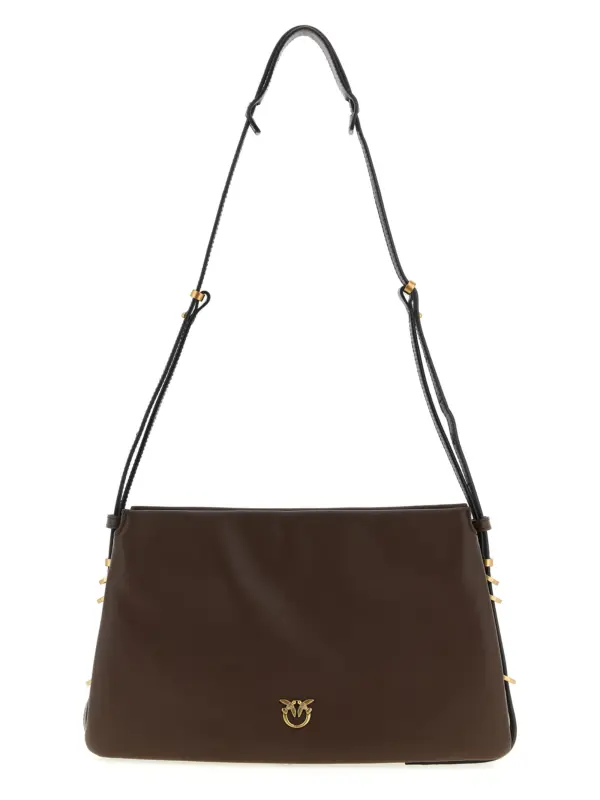 'Triplet' crossbody bag PINKO Brown