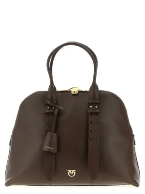 'Escape' maxi handbag PINKO Brown
