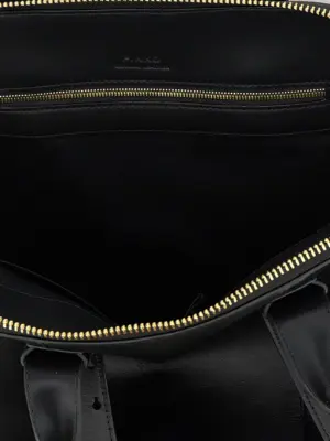 'Escape' maxi handbag 100% goat leather (Capra Hircus Hircus) PINKO Black