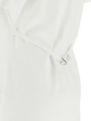 'Grady' dress 100% cotton PINKO White