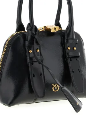 'Bowling mini' handbag Woman PINKO Black