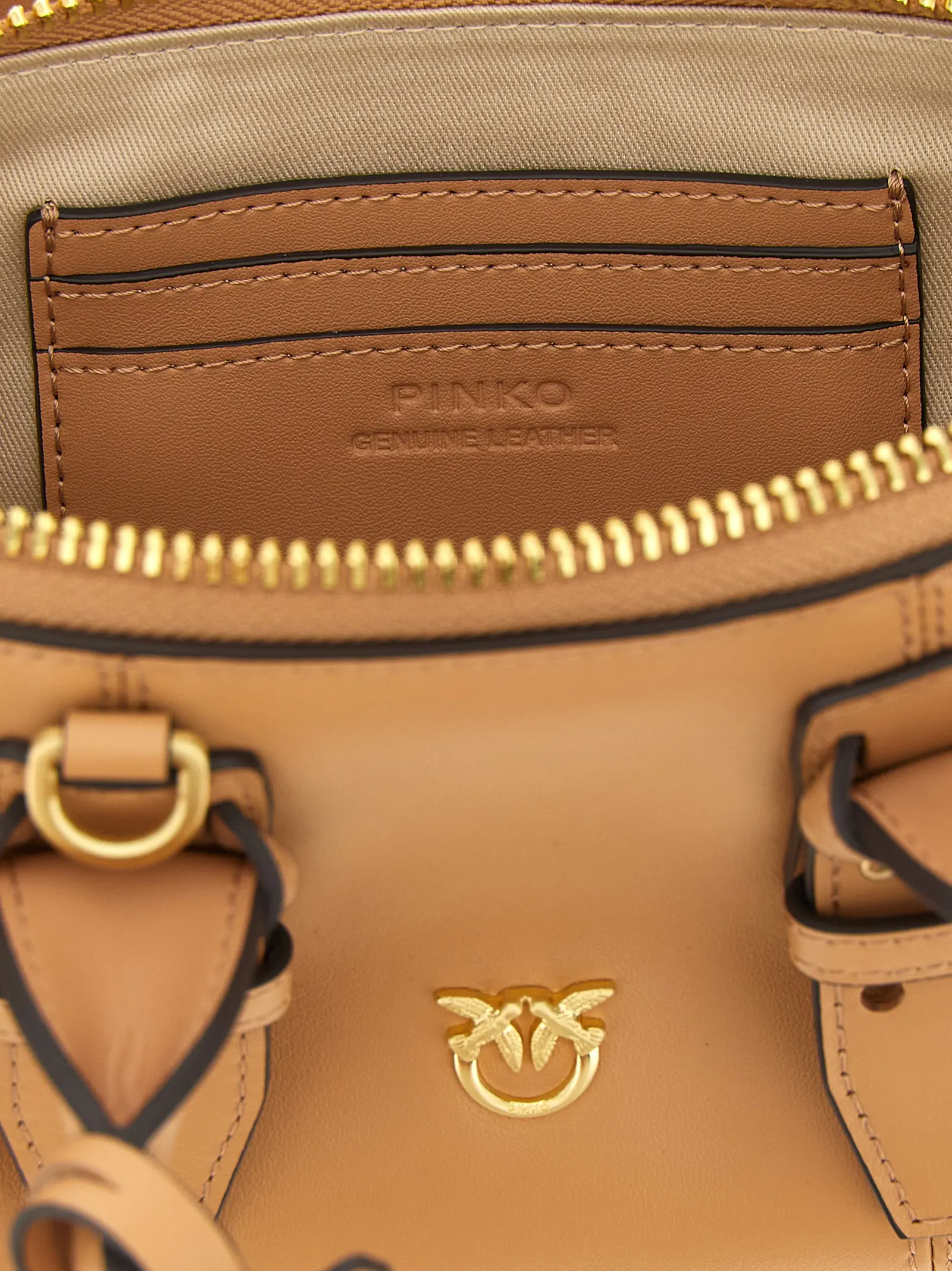 Мала сумка Escape Baguette Pinko Рожева 4 'Escape Baguette' small handbag 100% goat leather (Capra Hircus Hircus) PINKO Pink