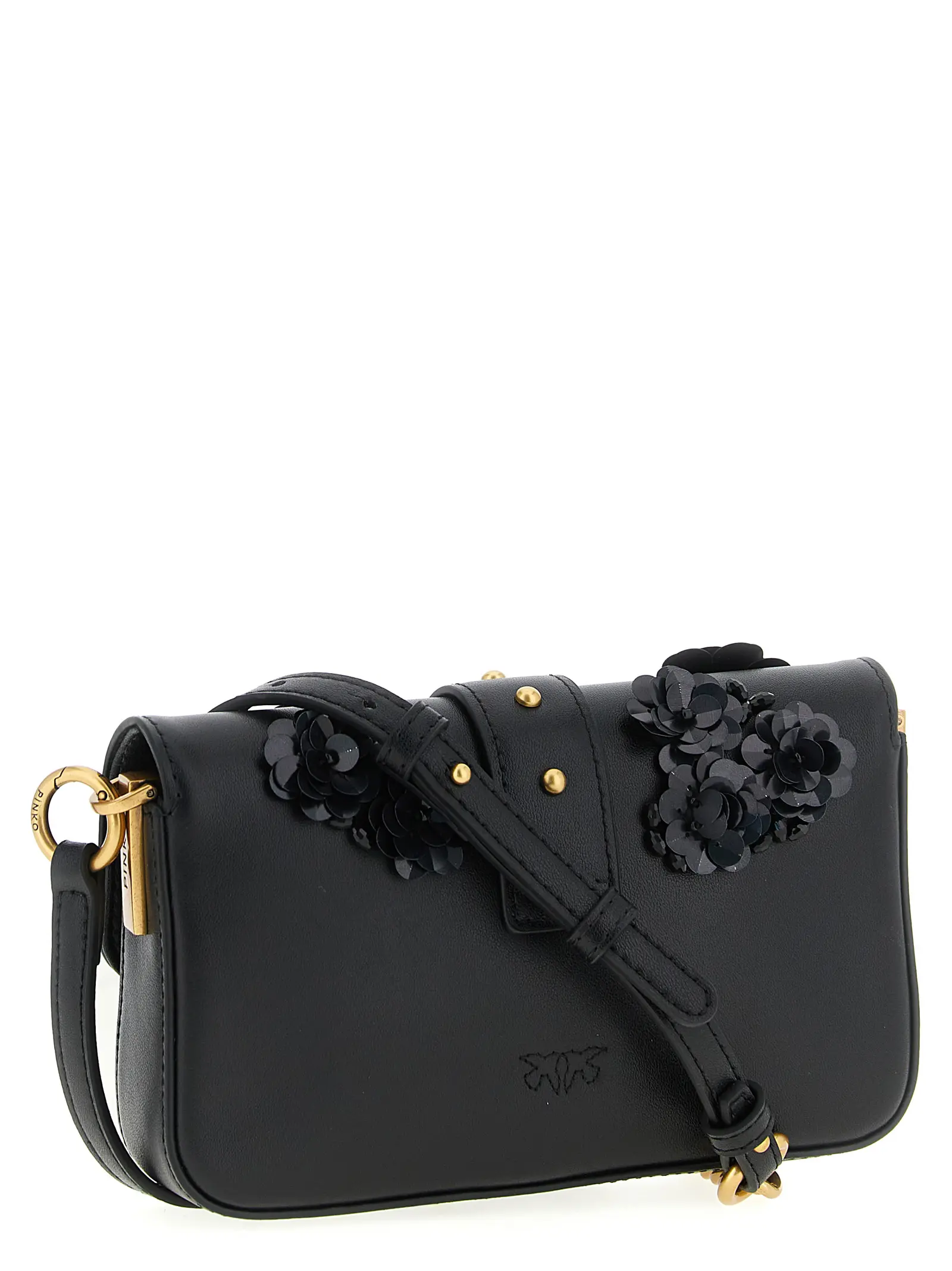 Мала сумка через плече Baby Love Slouchy Pinko Чорна 2 'Baby Love Slouchy' small shoulder bag 105353A2WGZ99Q PINKO Black