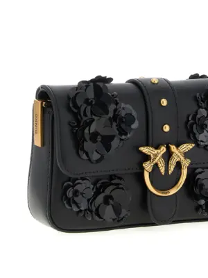 'Baby Love Slouchy' small shoulder bag Woman PINKO Black