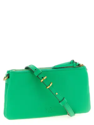 'Double' mini crossbody bag 105359A0QOU59Q PINKO Green