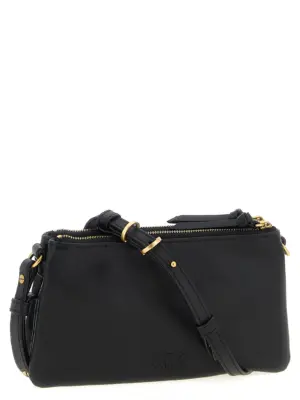 'Double' mini crossbody bag 105359A0QOZ99Q PINKO Black