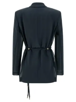 'Carillon' blazer 105604A2RAG41 PINKO Blue