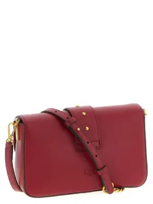 'Mini Love Slouchy' small shoulder bag Woman PINKO Red