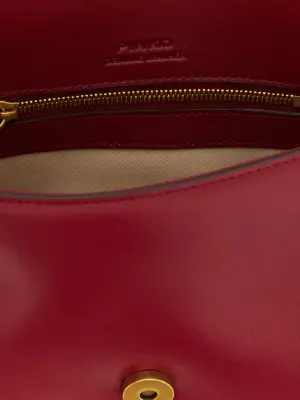 'Mini Love Slouchy' small shoulder bag Fall Winter 2025/2026 PINKO Red