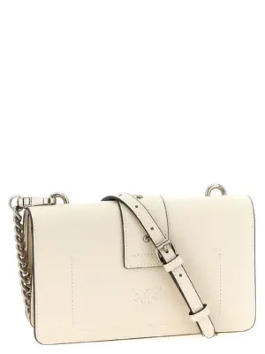 'Love One Mini' crossbody bag 105856A0F1Z14O PINKO White