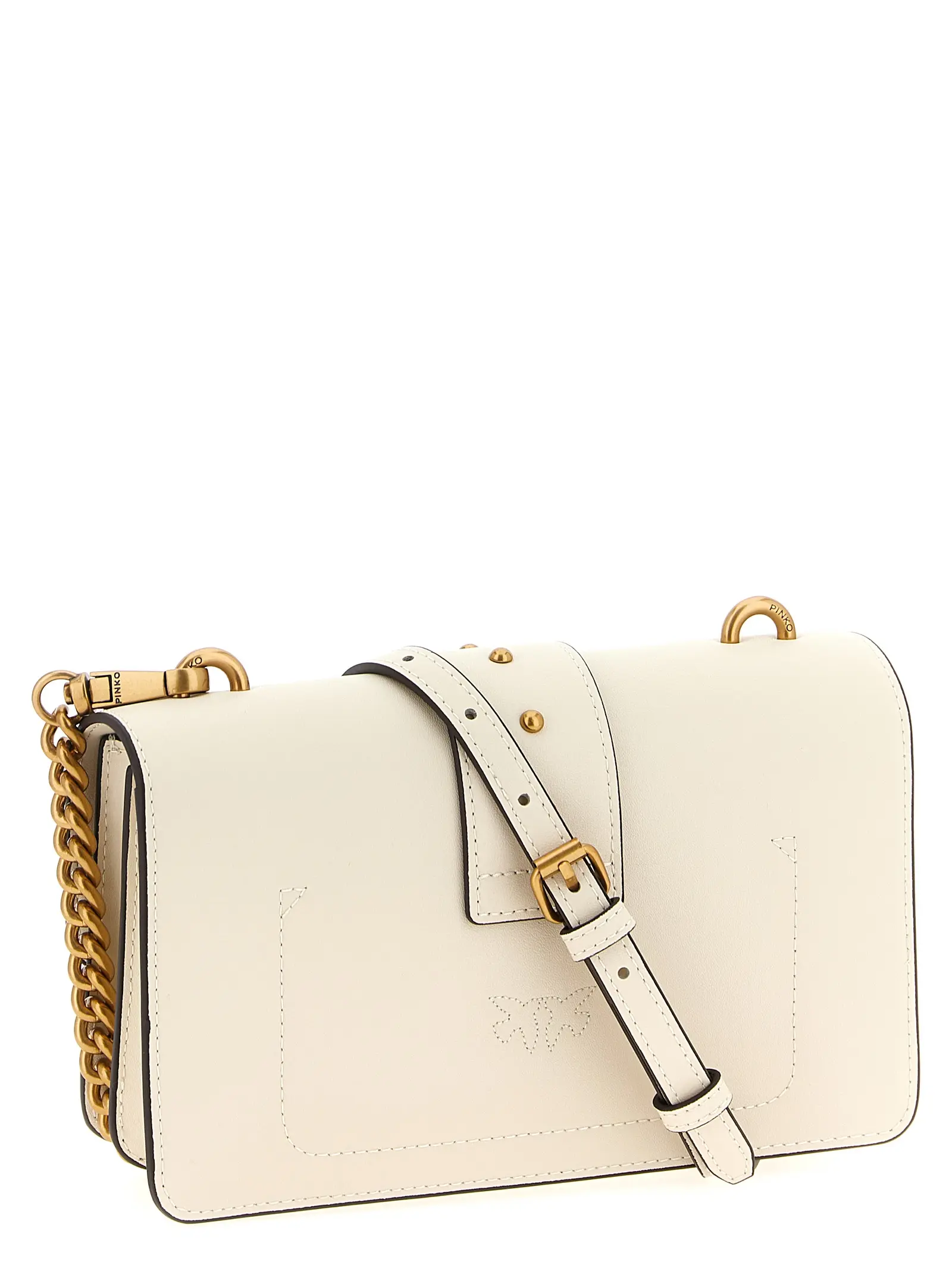 Сумка крос-боді Love One Mini Pinko Біла 2 'Love One Mini' crossbody bag 105856A0F1Z14Q PINKO White