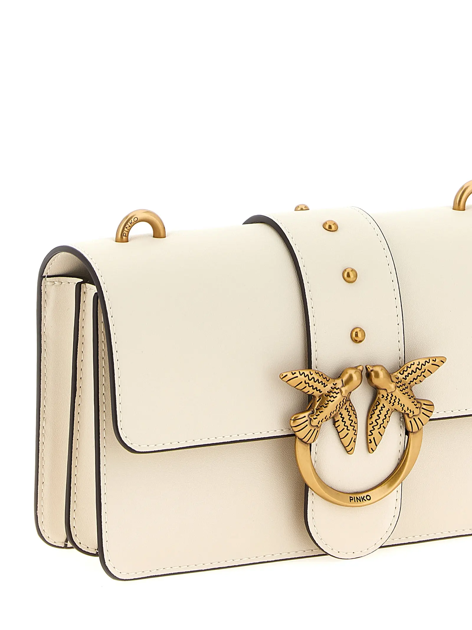 Сумка крос-боді Love One Mini Pinko Біла 3 'Love One Mini' crossbody bag Woman PINKO White