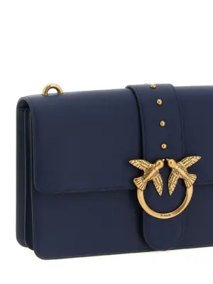 'Love One Classic' crossbody bag Woman PINKO Blue