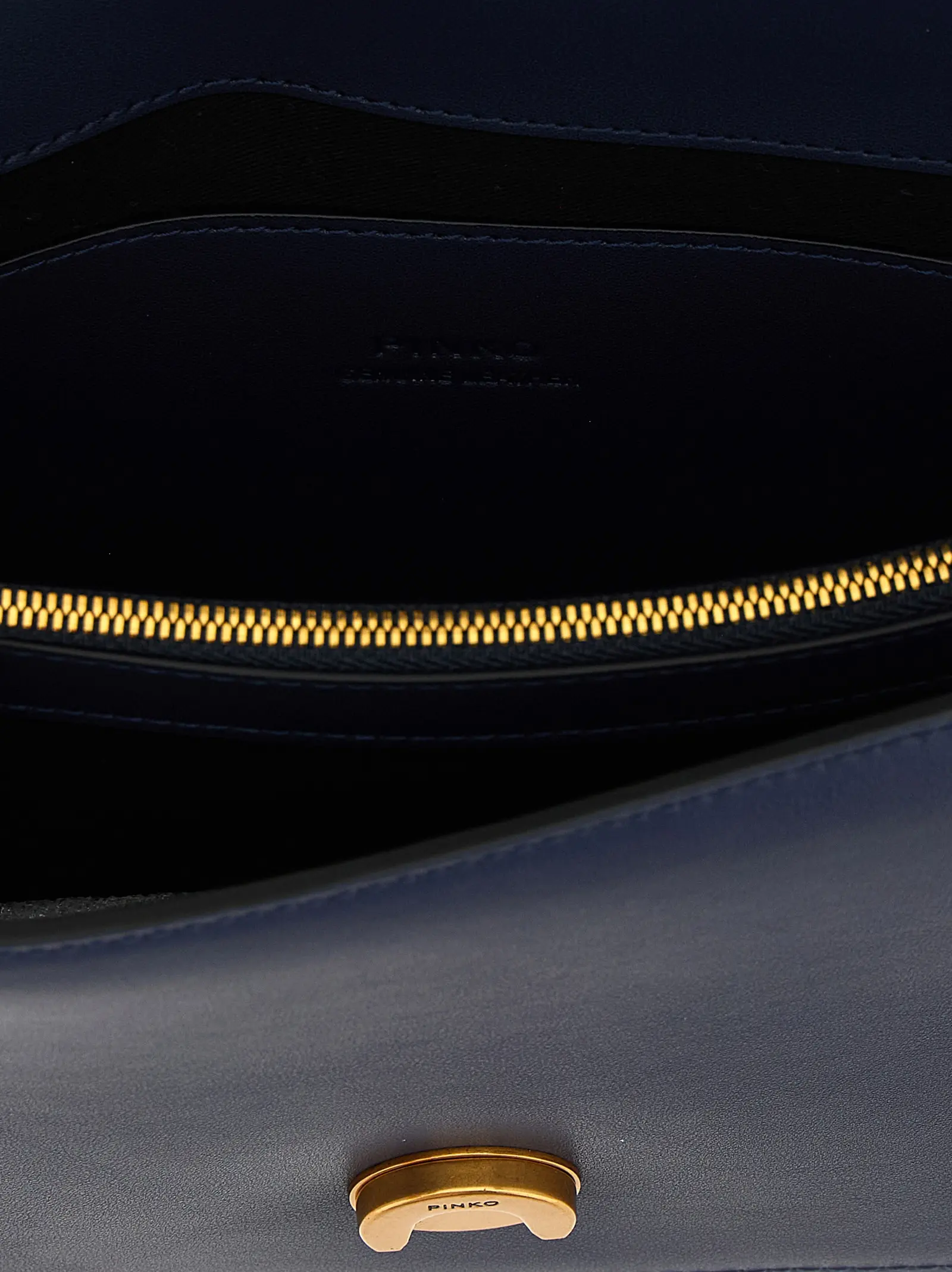 Сумка крос-боді Love One Classic Pinko Синій 4 'Love One Classic' crossbody bag 100% goat leather (Capra Hircus Hircus) PINKO Blue