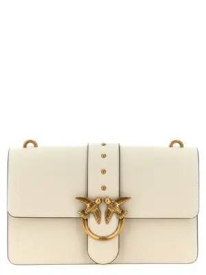 'Love One Classic' crossbody bag PINKO White
