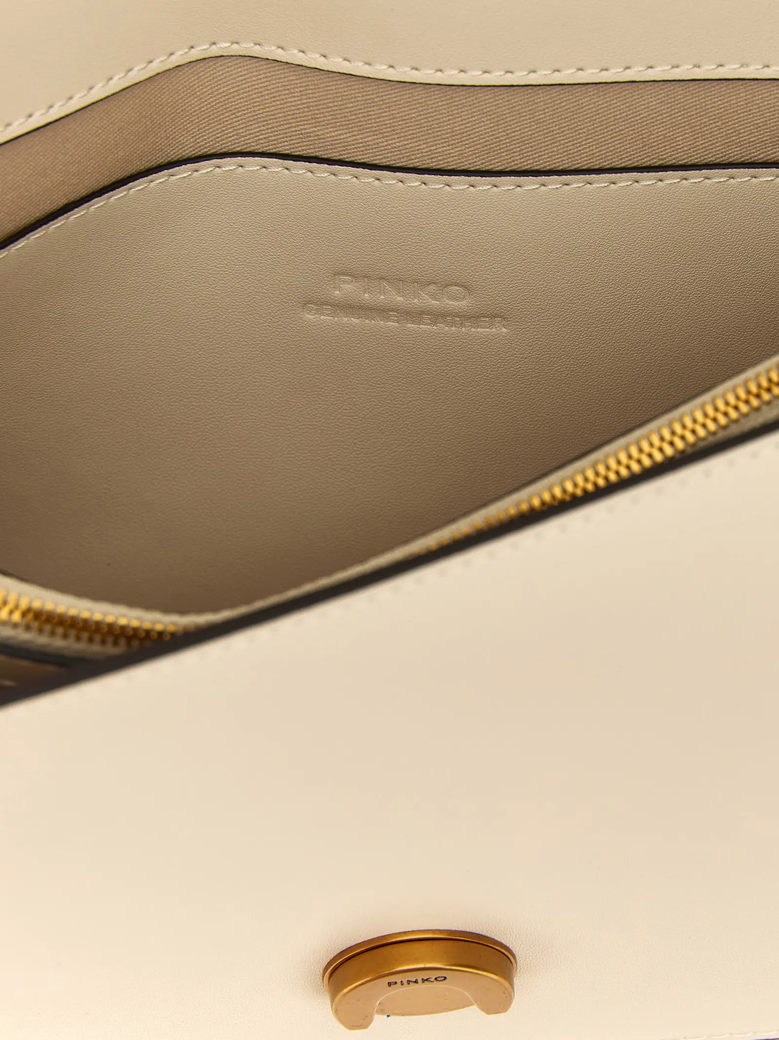 Сумка крос-боді Love One Classic Pinko Білий 4 'Love One Classic' crossbody bag 100% goat leather (Capra Hircus Hircus) PINKO White