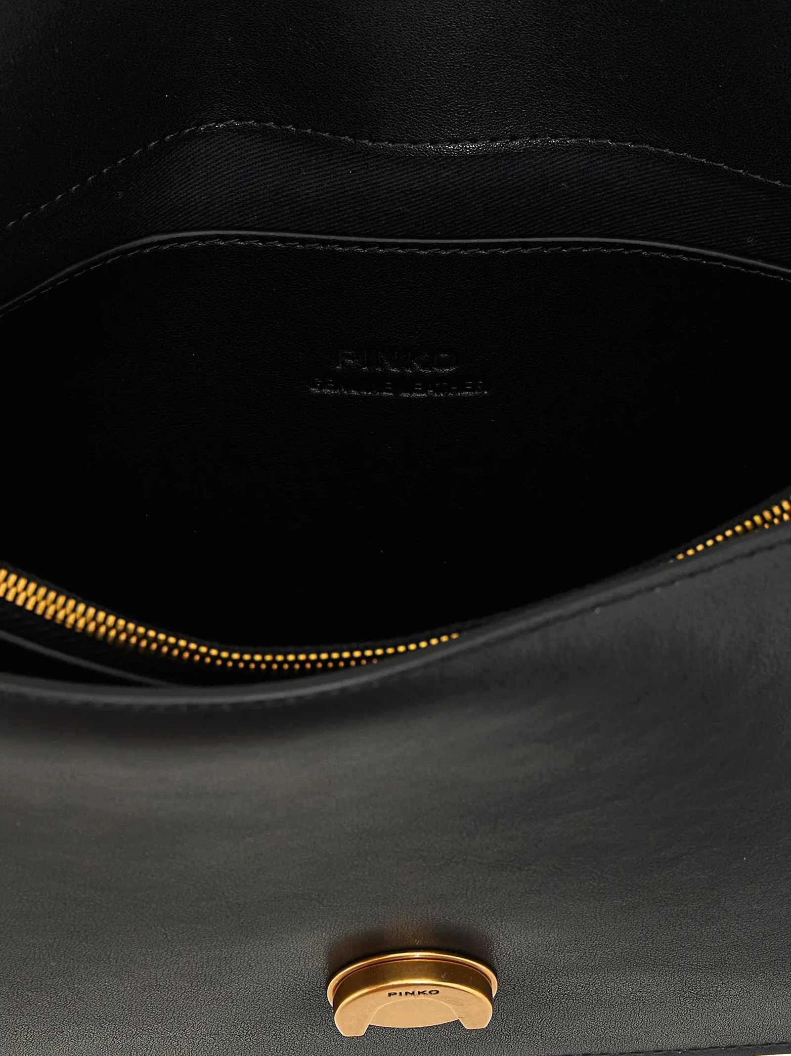 Сумка крос-боді Love One Classic Pinko Чорна 4 'Love One Classic' crossbody bag 100% goat leather (Capra Hircus Hircus) PINKO Black