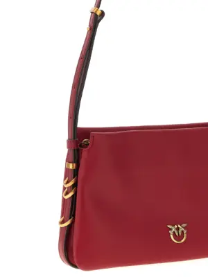 'Triplet' mini crossbody bag Woman PINKO Red