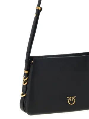 'Triplet' mini crossbody bag Woman PINKO Black