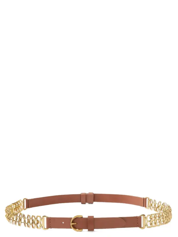 Chain insert belt PINKO Brown