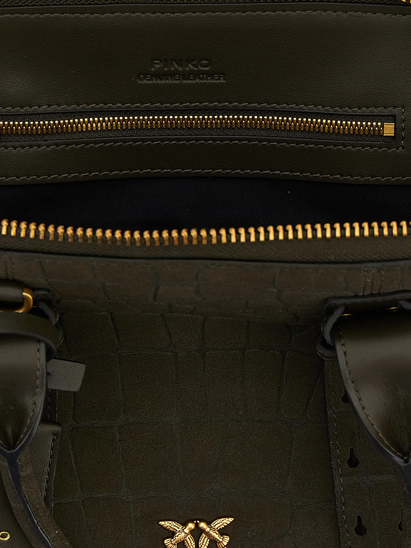 Мала сумка Escape Pinko Зелена 4 'Escape' small handbag 100% goat leather (Capra Hircus Hircus) PINKO Green