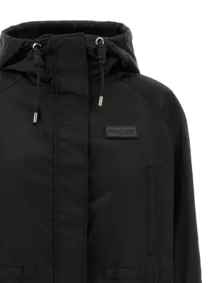 'Delma' 2-in-1 parka 100% polyamide PINKO Black