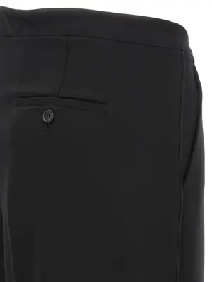 'Placida' pants 55% wool 28% polyester 15% viscose 2% elastane PINKO Black