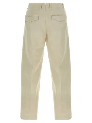 Cotton trousers 10S19520216033 INCOTEX Beige