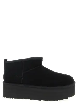 'Classic Ultra Mini Platform' ankle boots UGG Black