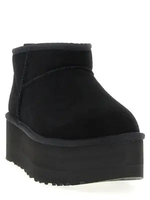 'Classic Ultra Mini Platform' ankle boots 1135092BLK UGG Black