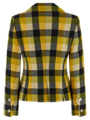 'Georgia' blazer 1401007PW018QE206 VIVIENNE WESTWOOD Yellow
