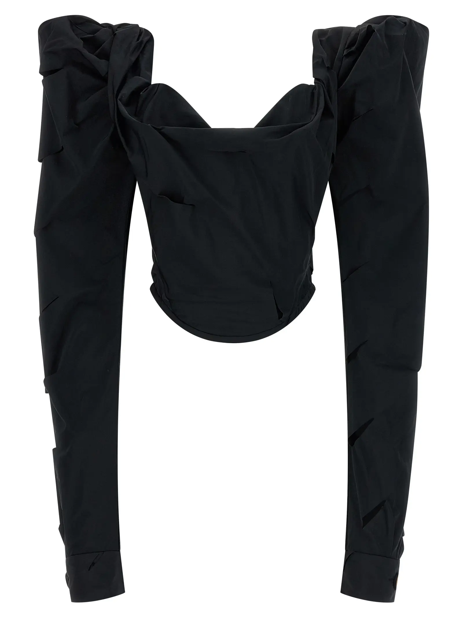 Топ LS Sunday Corset Vivienne Westwood Чорний 1 'LS Sunday Corset' top VIVIENNE WESTWOOD Black