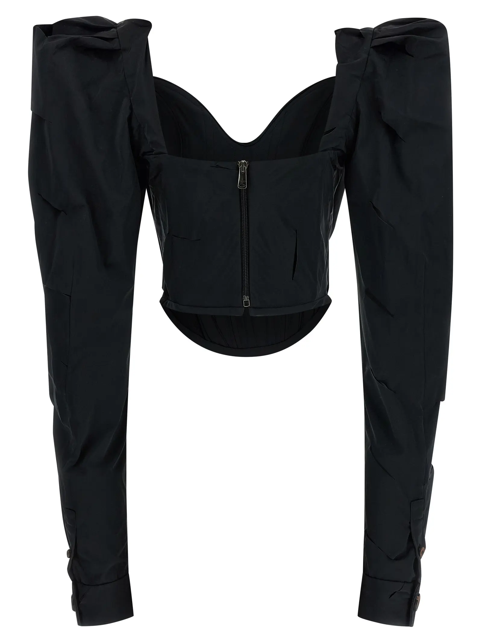 Топ LS Sunday Corset Vivienne Westwood Чорний 2 'LS Sunday Corset' top 1503003GW018ON401 VIVIENNE WESTWOOD Black