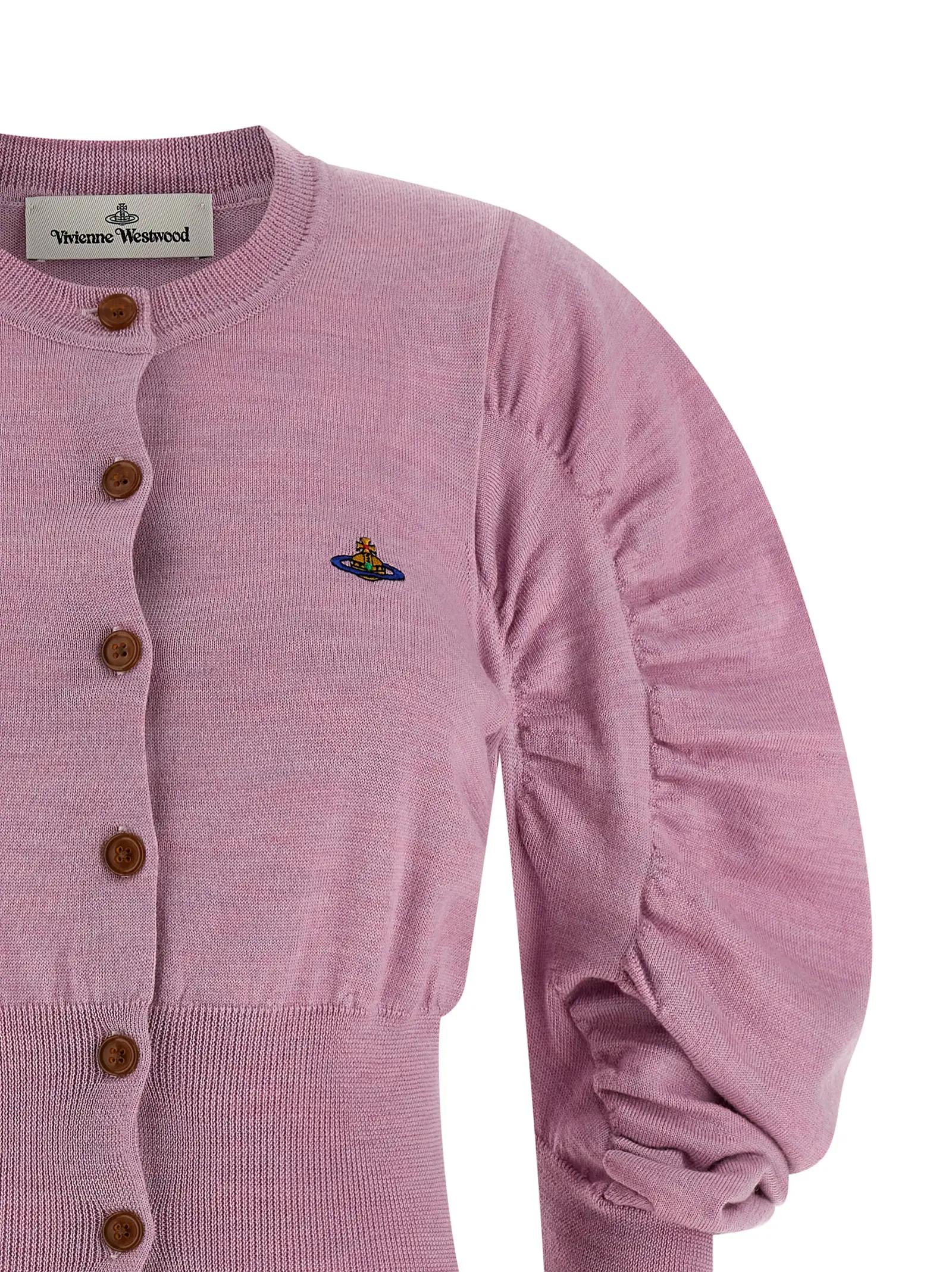 Кардиган Eli Vivienne Westwood Рожевий 3 'Eli' cardigan Woman VIVIENNE WESTWOOD Pink