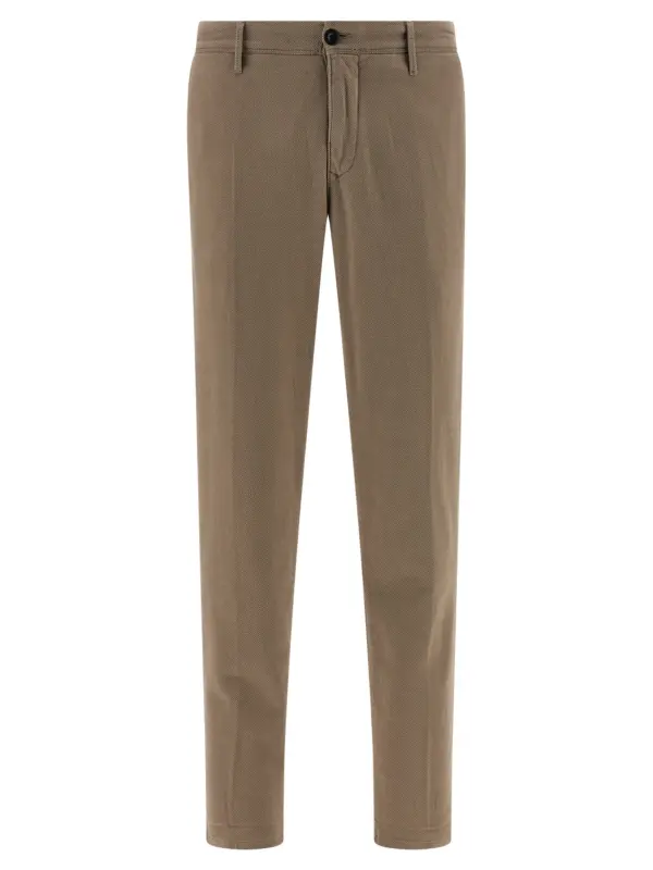 Honeycomb pants INCOTEX Beige