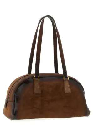 Medium 'Prada Bowling' top case 1BB145VOOO2HMYF0324 PRADA Brown
