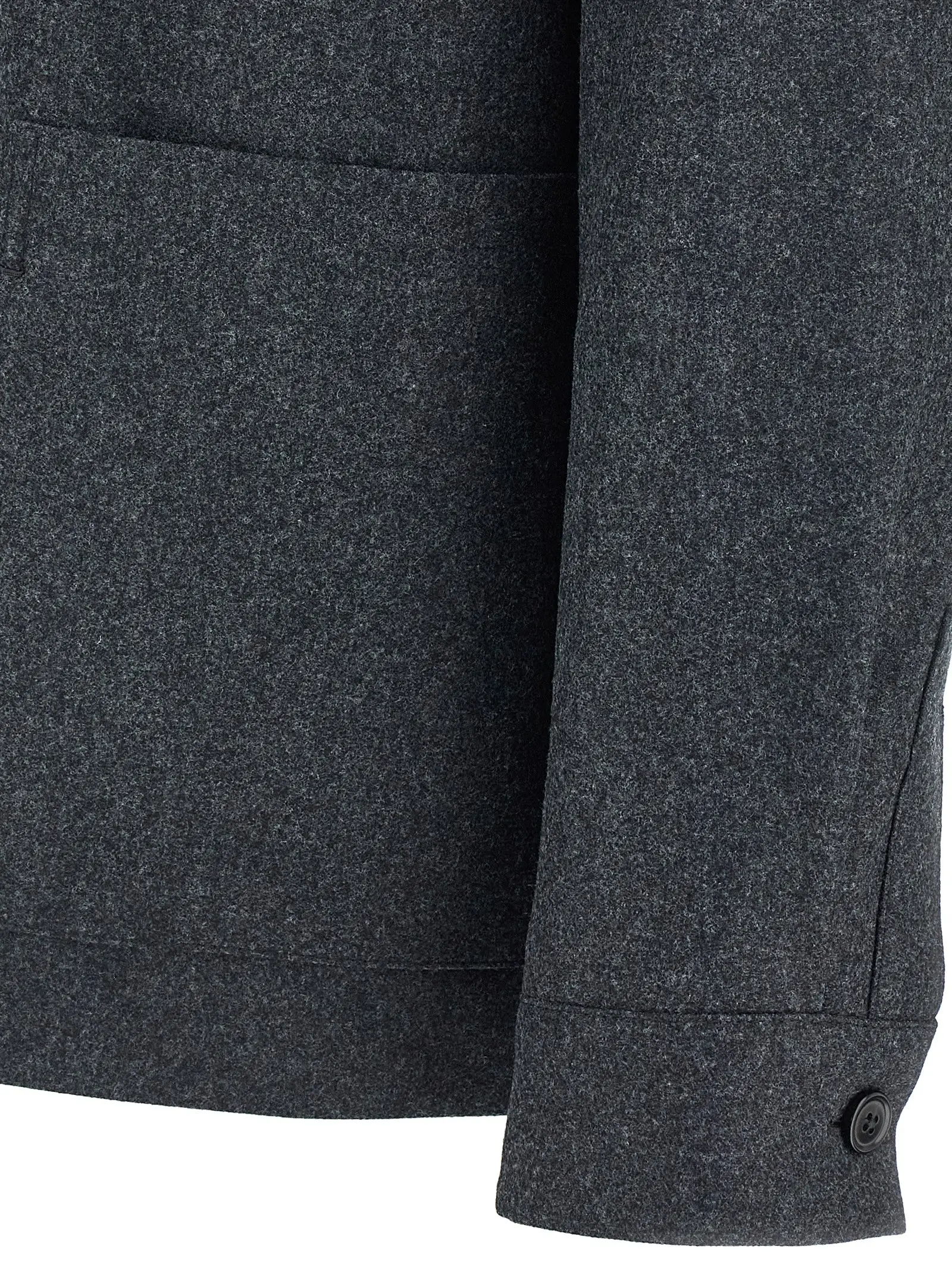 Куртка Alpe Zegna Сіра 4 'Alpe' jacket 100% wool ZEGNA Gray