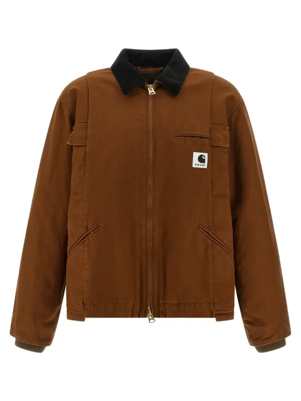 Sacai x Carhartt Wip capsule jacket SACAI Brown